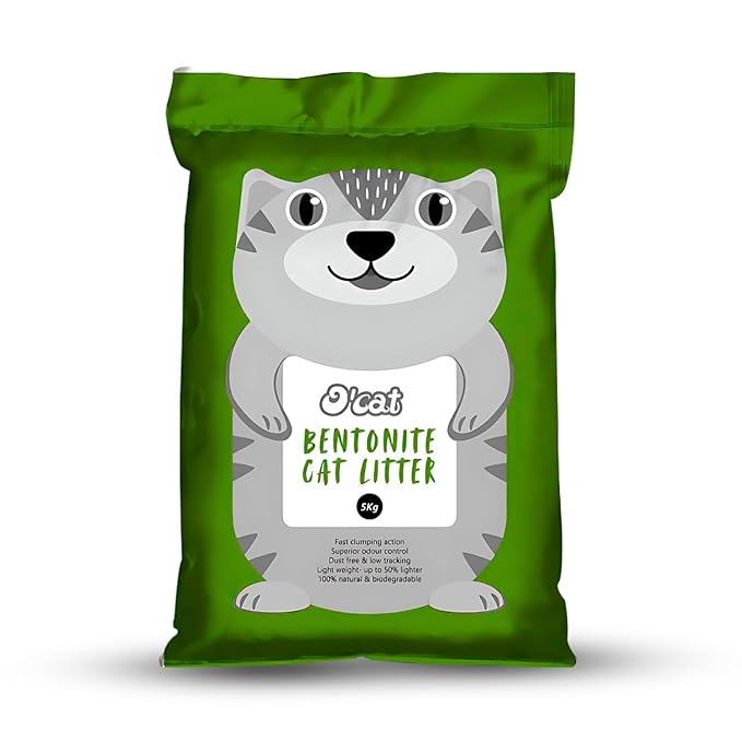 Pets Empire O'cat Bentonite Cat Litter (5kg) - Cat Friendly